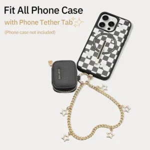 Custype รุ่น Wrist Chain Airpods Pouch - กระเป๋าใส่ AirPods - สี Black