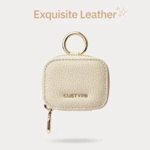 Custype รุ่น Wrist Chain Airpods Pouch - กระเป๋าใส่ AirPods - สี Beige