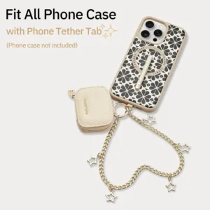 Custype รุ่น Wrist Chain Airpods Pouch - กระเป๋าใส่ AirPods - สี Beige