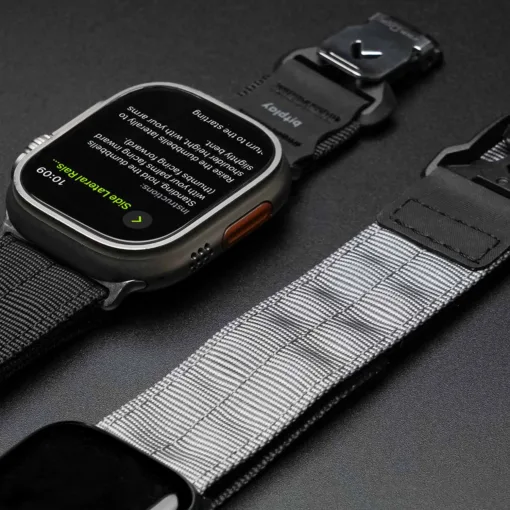 Bitplay รุ่น Fidlock® - สายนาฬิกา Apple Watch 44/45/49mm - สี Silver/Grey - Image 4
