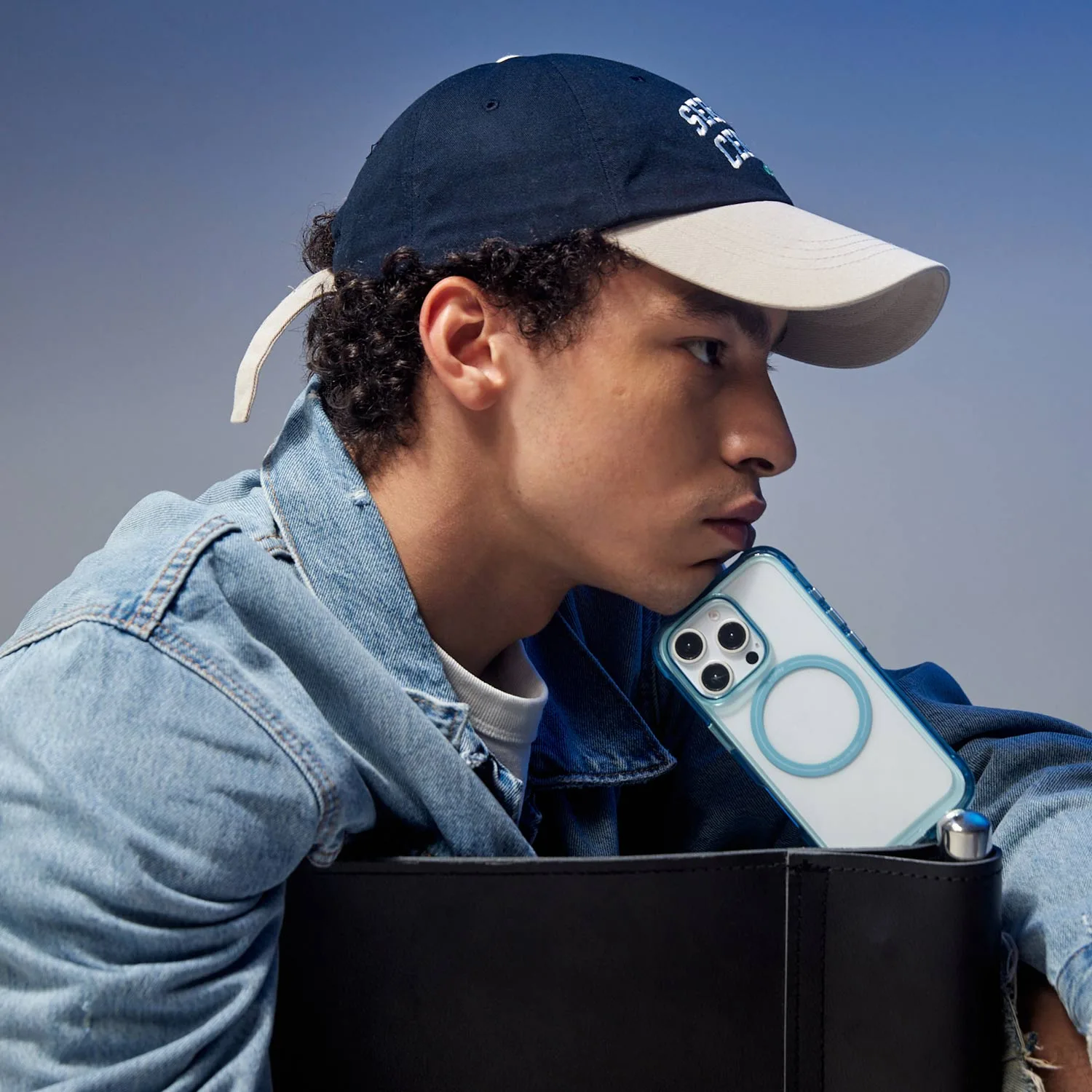 Bitplay รุ่น Wander Case (Crystal) - เคส iPhone 16 Pro - สี Sky Blue 6 Bitplay รุ่น Wander Case (Crystal) - เคส iPhone 16 Pro - สี Sky Blue - Image 6