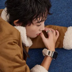 Bitplay รุ่น Scrunchie Watch Band - สายนาฬิกา Apple Watch 38/40/41mm - สี Light Cream