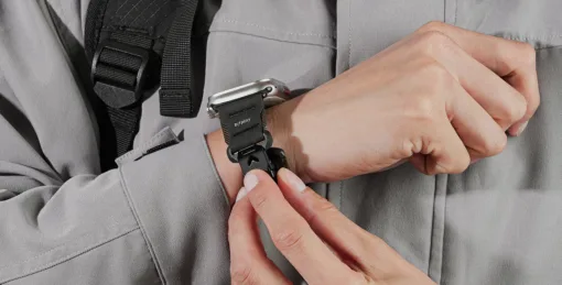 Bitplay รุ่น Fidlock® - สายนาฬิกา Apple Watch 44/45/49mm - สี Grey - Image 6