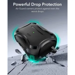 ESR รุ่น Cyber Tough Magnetic Case - เคส AirPods Pro 3 - สี Dark Blue