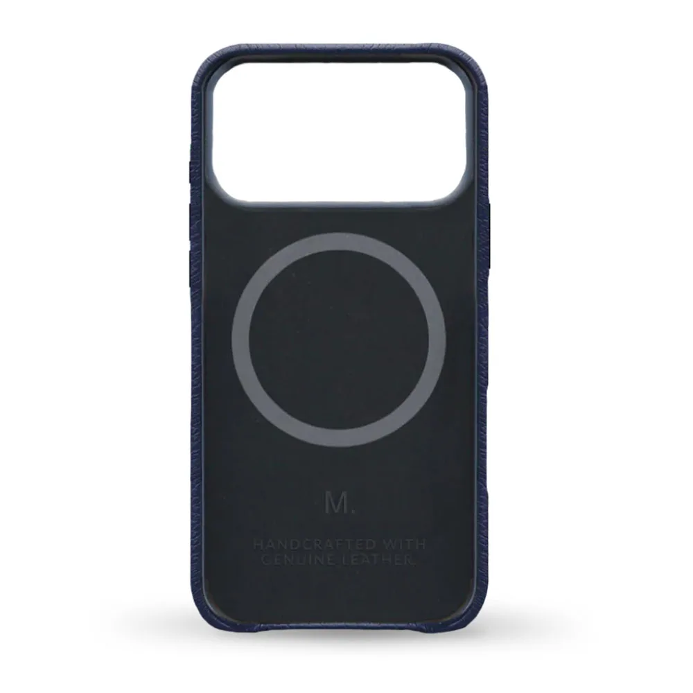 MINTAPPLE. รุ่น Top Grain Leather Case - เคส iPhone 17 Pro - สี Bluette 2 MINTAPPLE. รุ่น Top Grain Leather Case - เคส iPhone 17 Pro - สี Bluette - Image 2