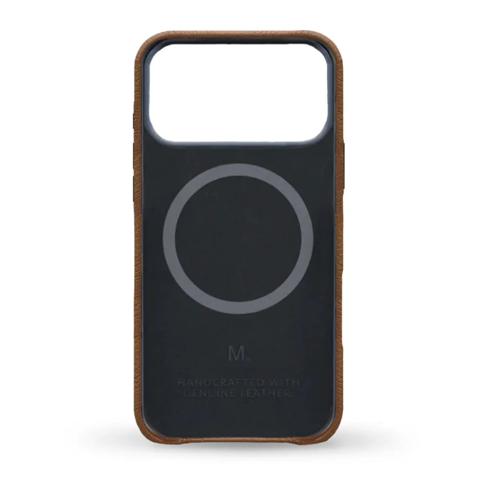 MINTAPPLE. รุ่น Top Grain Leather Case - เคส iPhone 17 Pro - สี Autumn 2 MINTAPPLE. รุ่น Top Grain Leather Case - เคส iPhone 17 Pro - สี Autumn - Image 2