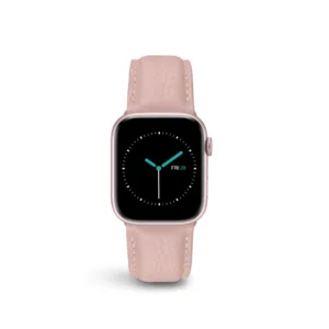 MINTAPPLE. รุ่น Signature Top Grain Leather - สายนาฬิกา Apple Watch 38/40/41/42mm - สี Blush/Stainless steel Silver 9 MINTAPPLE. รุ่น Signature Top Grain Leather - สายนาฬิกา Apple Watch 38/40/41/42mm - สี Blush/Stainless steel Silver