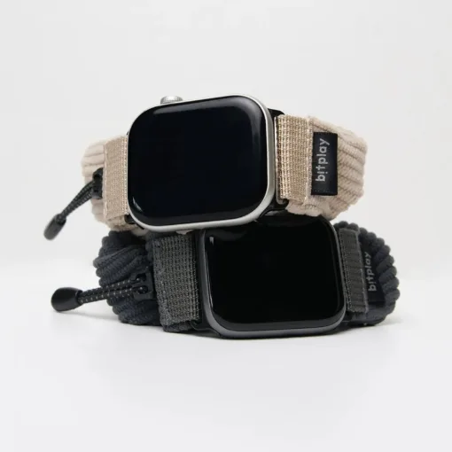 Bitplay รุ่น Scrunchie Watch Band - สายนาฬิกา Apple Watch 38/40/41mm - สี Dusty Blue - Image 3