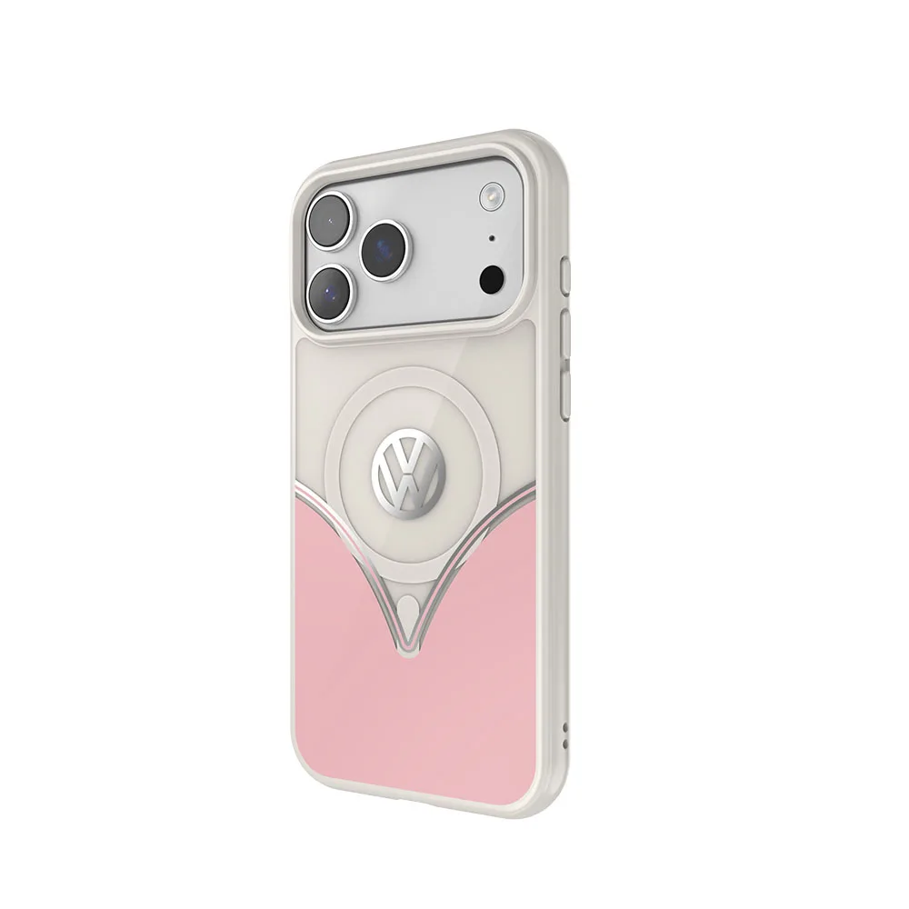 Volkswagen รุ่น Vintage Collection - เคส iPhone 17 Pro - สี Powder Pink - Image 2