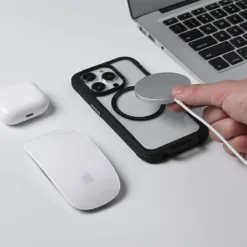 Bitplay รุ่น Adhesive Metal Ring - วงแหวนแม่เหล็กติดหลังเคส - สี Black