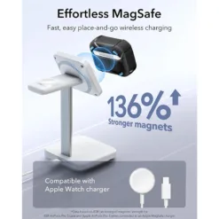 ESR รุ่น Cyber Tough Magnetic Case - เคส AirPods Pro 3 - สี Dark Blue