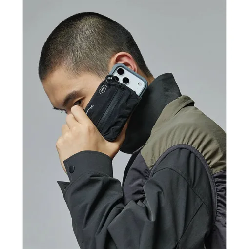 Bitplay รุ่น Magnetic Mini Pouch - กระเป๋าติดหลังมือถือ - สี Black - Image 6