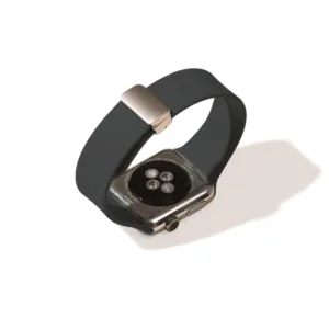 MINTAPPLE. รุ่น Perfect Fit Silicone Band - สายนาฬิกา Apple Watch 38/40/41/42(10)mm - สี Carbon Black/Silver 8 MINTAPPLE. รุ่น Perfect Fit Silicone Band - สายนาฬิกา Apple Watch 38/40/41/42(10)mm - สี Carbon Black/Silver