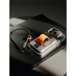 UniCraft สายชาร์จ 2 in 1 รุ่น USB-C Phone Lanyard ชาร์จไว PD 240W PD C-to-C (ยาว32cm) - สี Orange