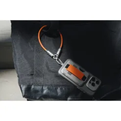 UniCraft สายชาร์จ 2 in 1 รุ่น USB-C Phone Lanyard ชาร์จไว PD 240W PD C-to-C (ยาว32cm) - สี Orange