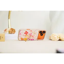 Custype รุ่น Progrip Leather Case with Printing (Magsafe) - เคส iPhone 17 Pro Max - ลาย Colorful Flower 13 Custype รุ่น Progrip Leather Case with Printing (Magsafe) - เคส iPhone 17 Pro Max - ลาย Colorful Flower