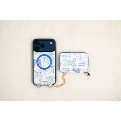 Custype รุ่น Print Attraction (Magnetic) - เคส iPhone 17 Pro Max - สี Blue