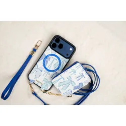 Custype รุ่น Print Attraction (Magnetic) - เคส iPhone 17 Pro Max - สี Blue