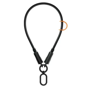 UniCraft สายชาร์จ 2 in 1 รุ่น USB-C Phone Lanyard ชาร์จไว PD 240W PD C-to-C (ยาว32cm) - สี Black
