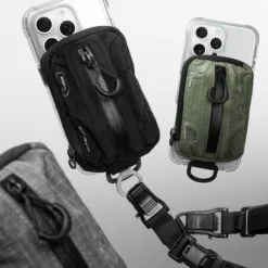 Bitplay รุ่น Magnetic Mini Pouch - กระเป๋าติดหลังมือถือ - สี Black