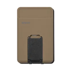 Bitplay รุ่น Magnetic Wallet Stand - ที่เก็บบัตรติดหลังมือถือ - สี Sand