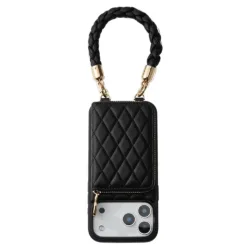 Custype รุ่น Rope Style Strap Case - เคส iPhone 17 Pro Max - สี Black