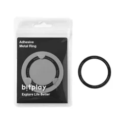 Bitplay รุ่น Adhesive Metal Ring - วงแหวนแม่เหล็กติดหลังเคส - สี Black