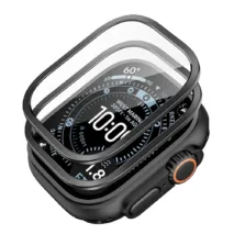 ESR รุ่น Armorite Protection - ฟิล์มกระจก Apple Watch Ultra  1/2/3 (49mm) - สี Black (2ชิ้น)