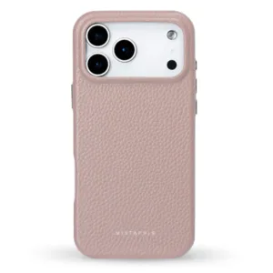 MINTAPPLE. รุ่น Top Grain Leather Case - เคส iPhone 17 Pro Max - สี Blush