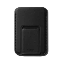 Bitplay รุ่น Magnetic Ultra Slim Wallet Stand - ที่เก็บบัตรติดหลังมือถือ - สี Black