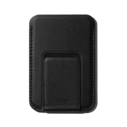 Bitplay รุ่น Magnetic Ultra Slim Wallet Stand - ที่เก็บบัตรติดหลังมือถือ - สี Black