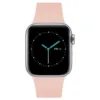 MINTAPPLE. รุ่น Perfect Fit Silicone Band - สายนาฬิกา Apple Watch 38/40/41/42(10)mm - สี Pale Pink/Silver 10 MINTAPPLE. รุ่น Perfect Fit Silicone Band - สายนาฬิกา Apple Watch 38/40/41/42(10)mm - สี Pale Pink/Silver