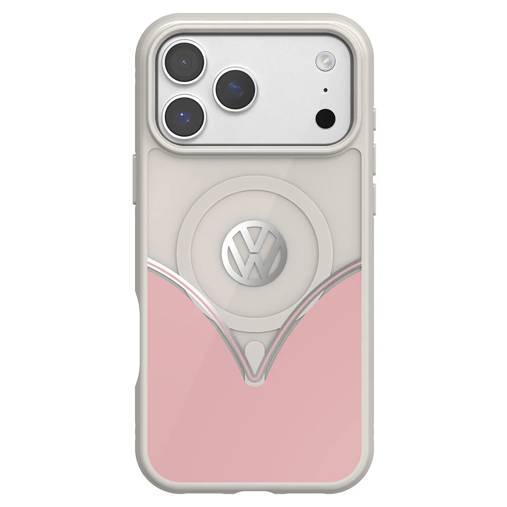 Volkswagen รุ่น Vintage Collection - เคส iPhone 17 Pro - สี Powder Pink