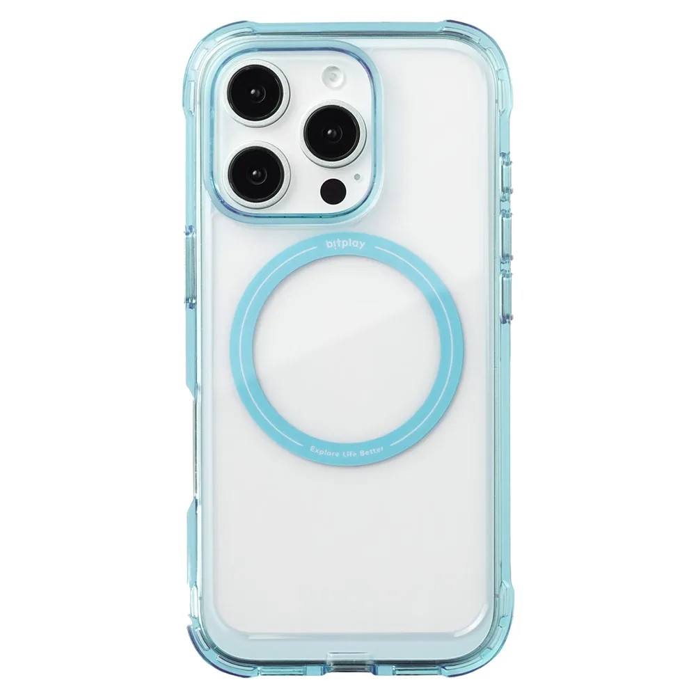 Bitplay รุ่น Wander Case (Crystal) - เคส iPhone 16 Pro - สี Sky Blue 1 Bitplay รุ่น Wander Case (Crystal) - เคส iPhone 16 Pro - สี Sky Blue