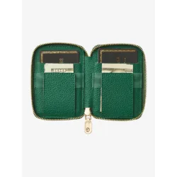 Custype รุ่น Leather Case with Stand & Round Pouch - เคส iPhone 17 Pro Max - สี Green