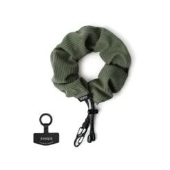 Bitplay รุ่น Cozy Scrunchie Wrist Strap - สายคล้องข้อมือ - สี Forest Green
