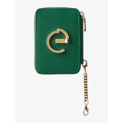 Custype รุ่น Leather Case with Stand & Round Pouch - เคส iPhone 17 Pro Max - สี Green