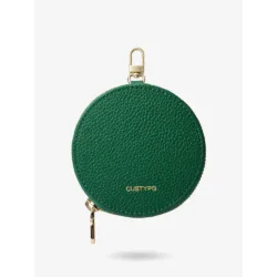 Custype รุ่น Leather Case with Stand & Round Pouch - เคส iPhone 17 Pro Max - สี Green