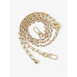 Custype รุ่น Argyle Case with Chain Strap - เคส iPhone 17 Pro Max - สี Beige