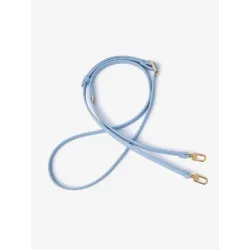 Custype รุ่น Leather Case with Stand & Round Pouch - เคส iPhone 17 Pro Max - สี Blue