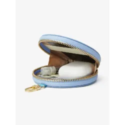 Custype รุ่น Leather Case with Stand & Round Pouch - เคส iPhone 17 Pro Max - สี Blue