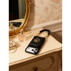 Custype รุ่น Rope Style Strap Case with Stand - เคส iPhone 17 Pro Max - สี Black 12 Custype รุ่น Rope Style Strap Case with Stand - เคส iPhone 17 Pro Max - สี Black