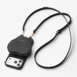 Custype รุ่น Leather Case with Heart Pouch - เคส iPhone 17 Pro Max - สี Black 22 Custype รุ่น Leather Case with Heart Pouch - เคส iPhone 17 Pro Max - สี Black