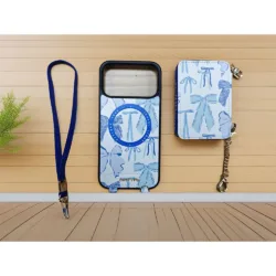 Custype รุ่น Print Attraction (Magnetic) - เคส iPhone 17 Pro Max - สี Blue