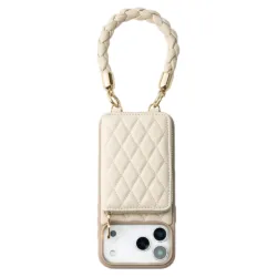 Custype รุ่น Rope Style Strap Case - เคส iPhone 17 Pro Max - สี Beige