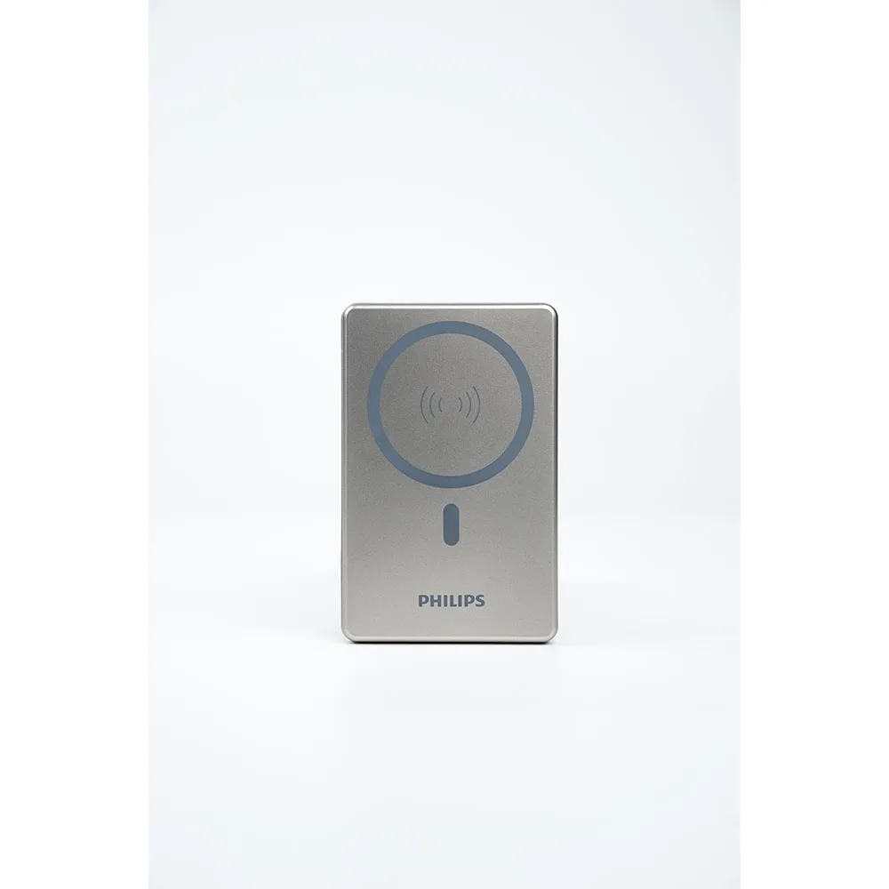 Philips รุ่น Magnetic Wireless Battery Pack - พาวเวอร์แบงค์ไร้สายความจุ 5000mAh - สี White 2 Philips รุ่น Magnetic Wireless Battery Pack - พาวเวอร์แบงค์ไร้สายความจุ 5000mAh - สี White - Image 2