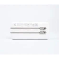 Philips รุ่น Universal Battery Pack (10000mAh) - พาวเวอร์แบงค์พร้อมสาย USB-C ในตัว PD20W - สี White