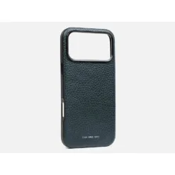 GRAMS(28) รุ่น 121 MagSafe Leather (Pebbled Leather) - เคส iPhone 17 Pro Max - สี Navy Blue