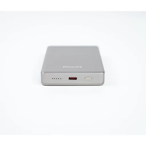 Philips รุ่น Magnetic Wireless Battery Pack -  พาวเวอร์แบงค์ไร้สายความจุ 10000mAh - สี White - Image 3