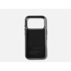 GRAMS(28) รุ่น 121 MagSafe Leather (Pebbled Leather) - เคส iPhone 17 Pro - สี Black